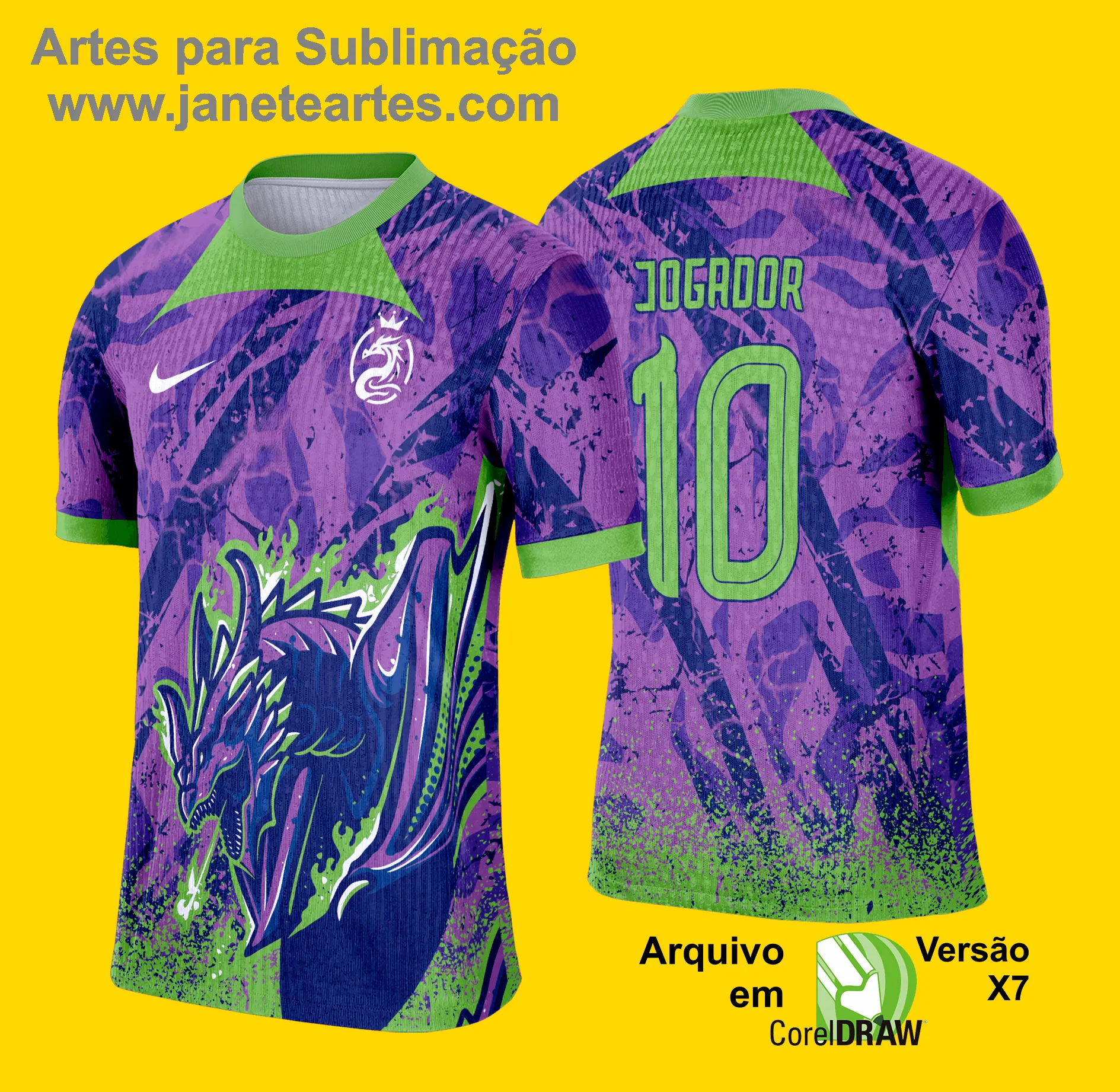 Arte Vetor Camisa de Interclasse 2025