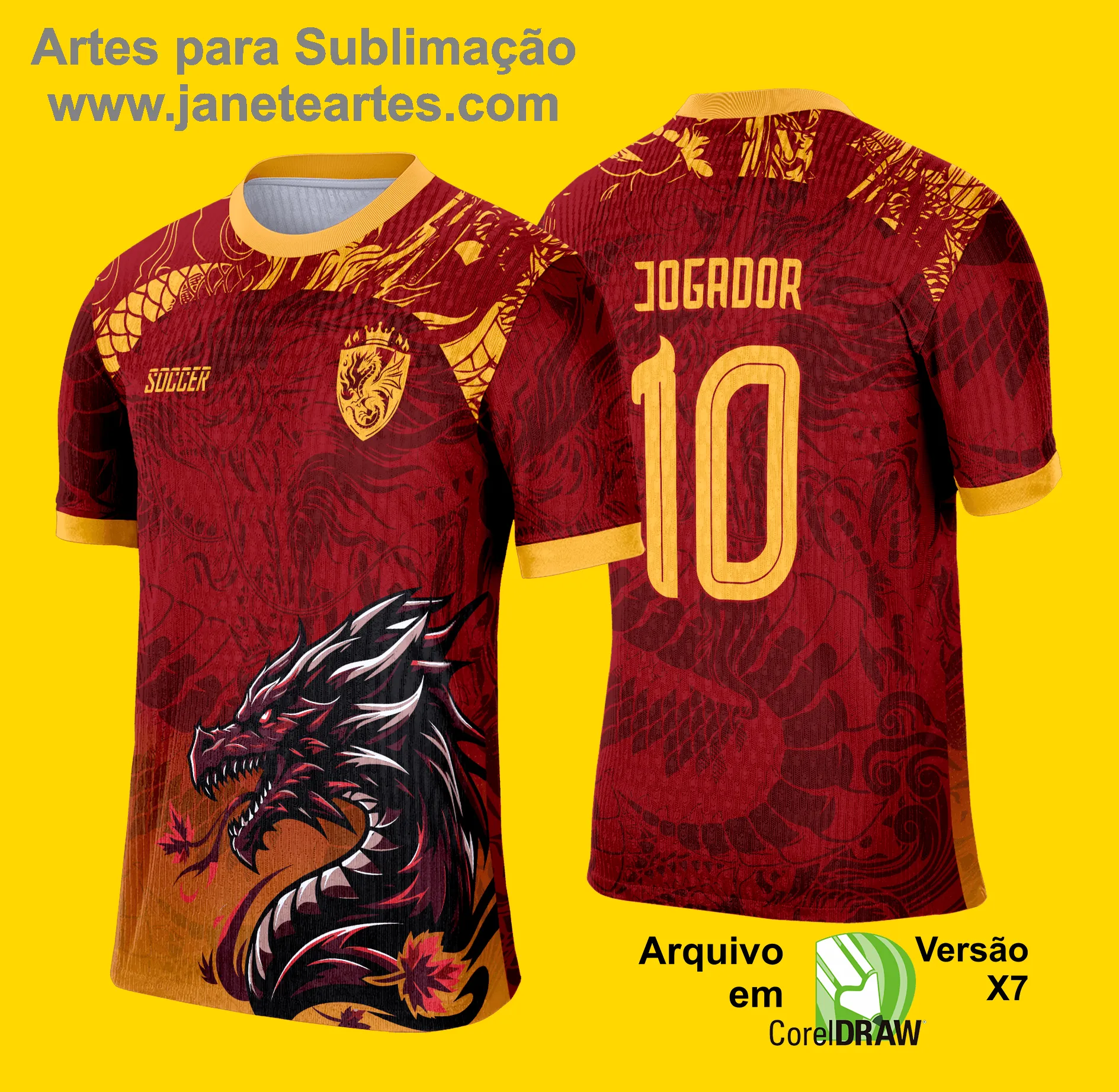 Arte Vetor Camisa de Interclasse 2025