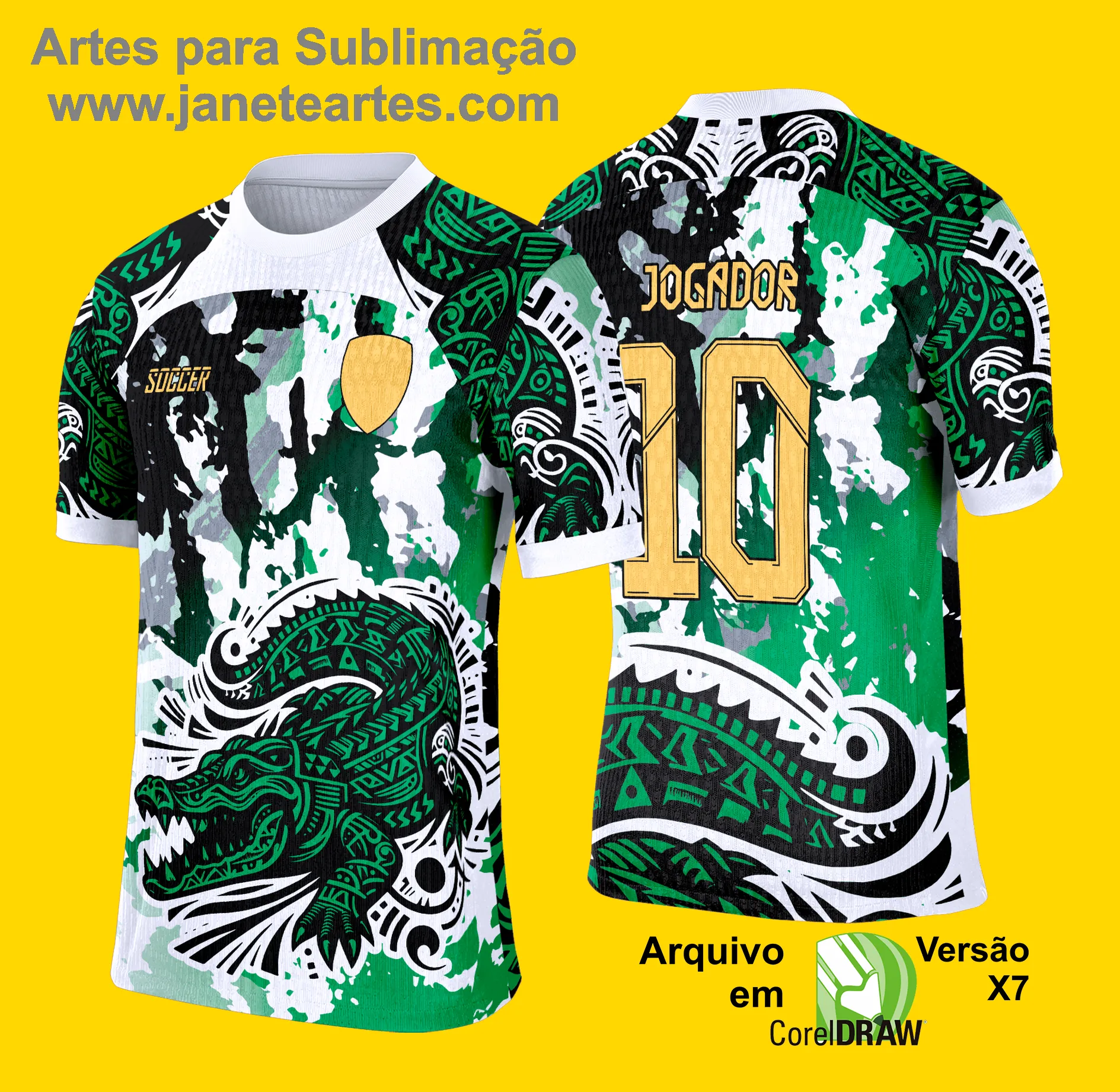 Arte Vetor Camisa de Interclasse 2025