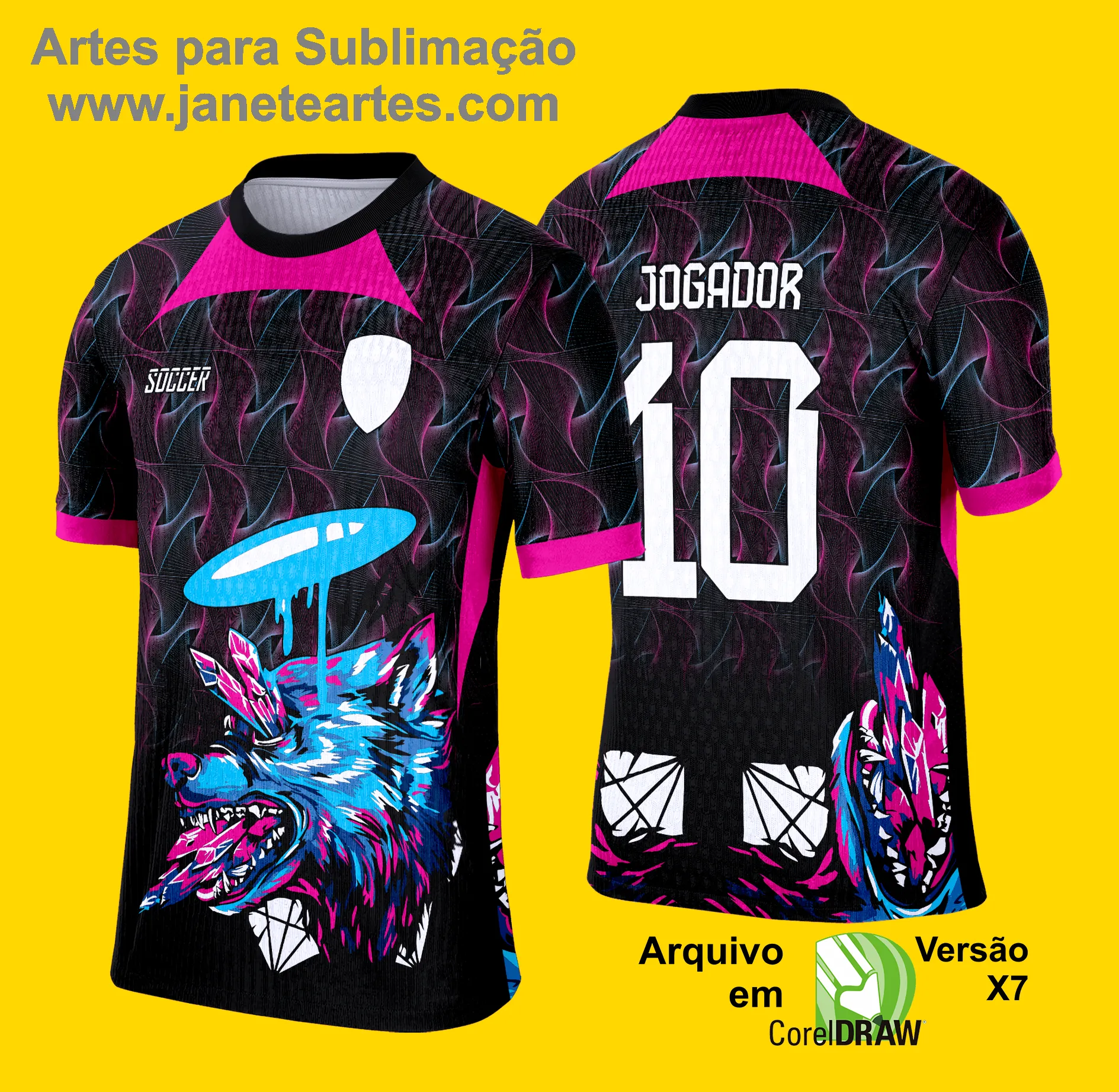 Arte Vetor Camisa de Interclasse 2025