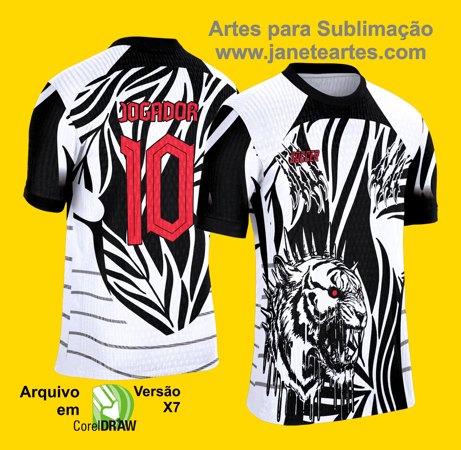 Arte Vetor Camisa de Interclasse 2025