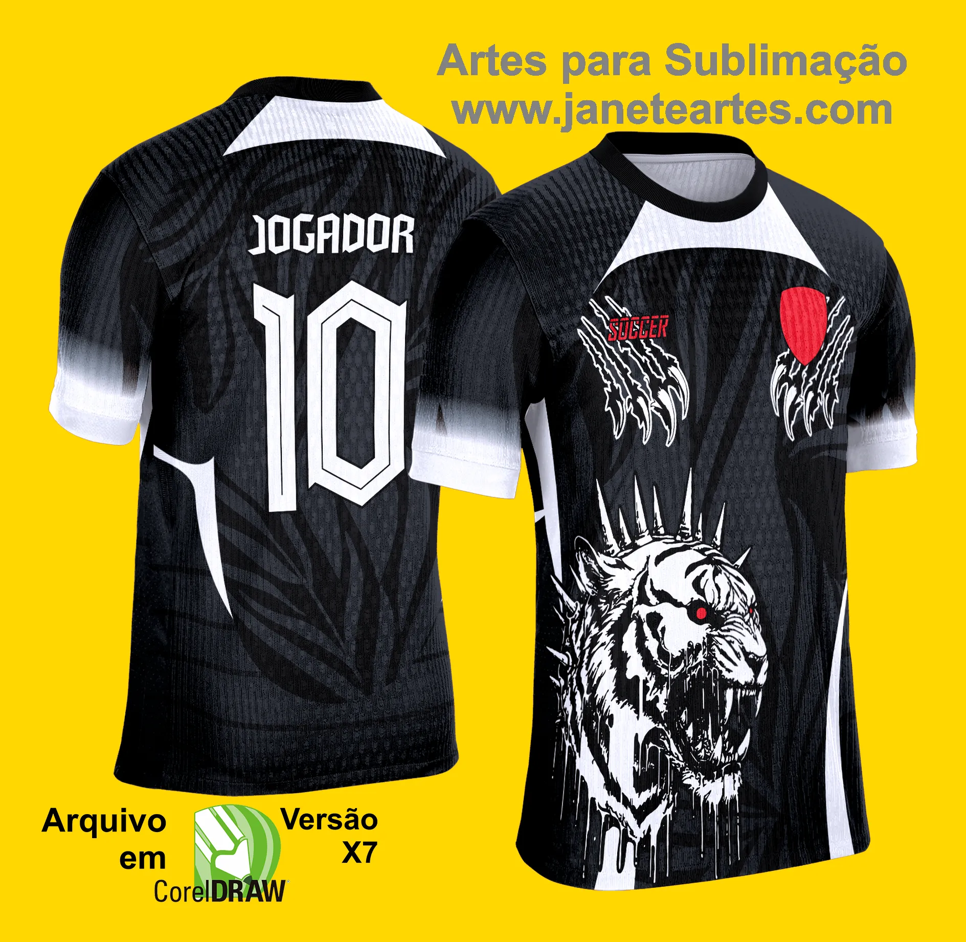 Arte Vetor Camisa de Interclasse 2025