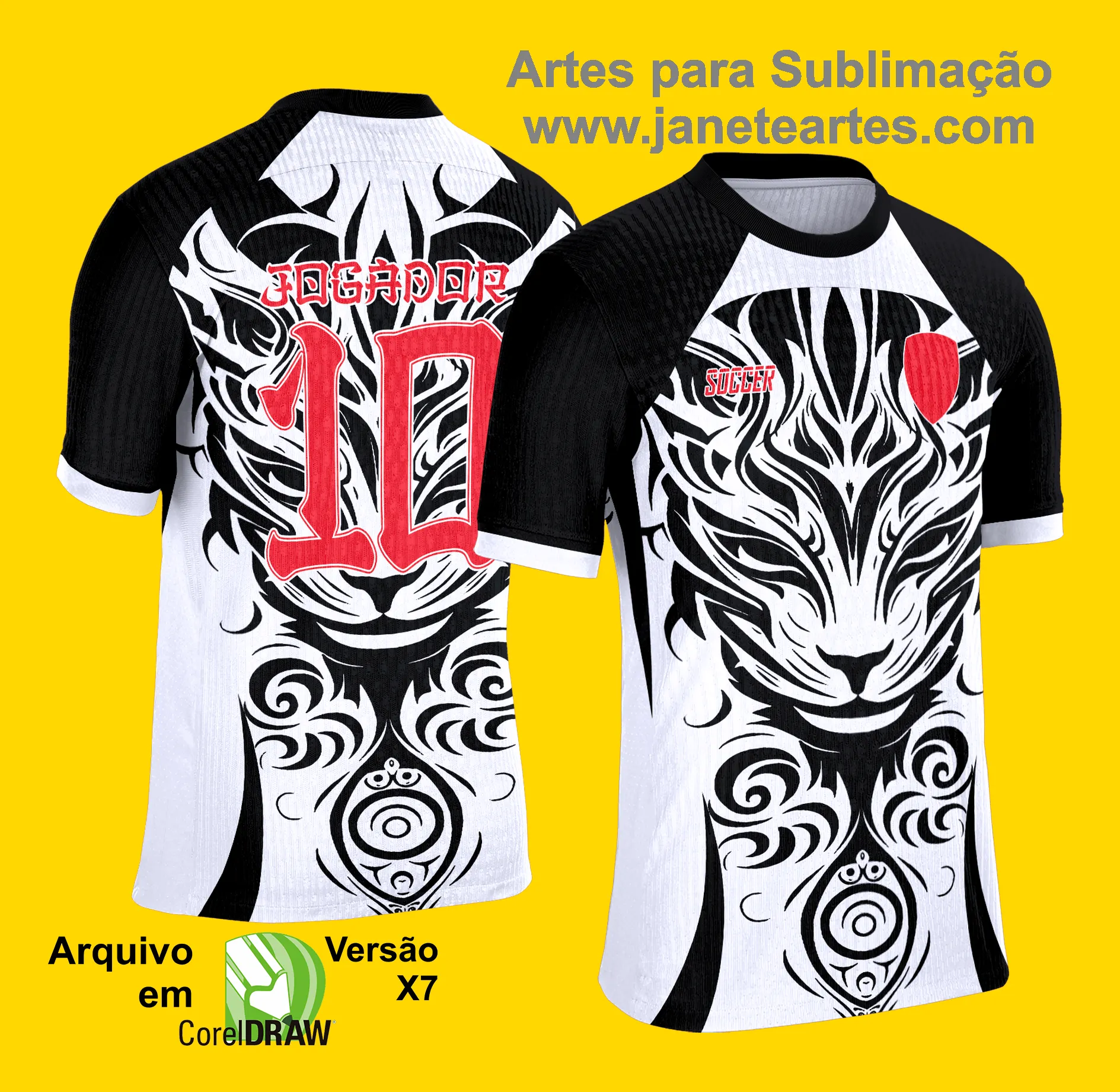 Arte Vetor Camisa de Interclasse 2025