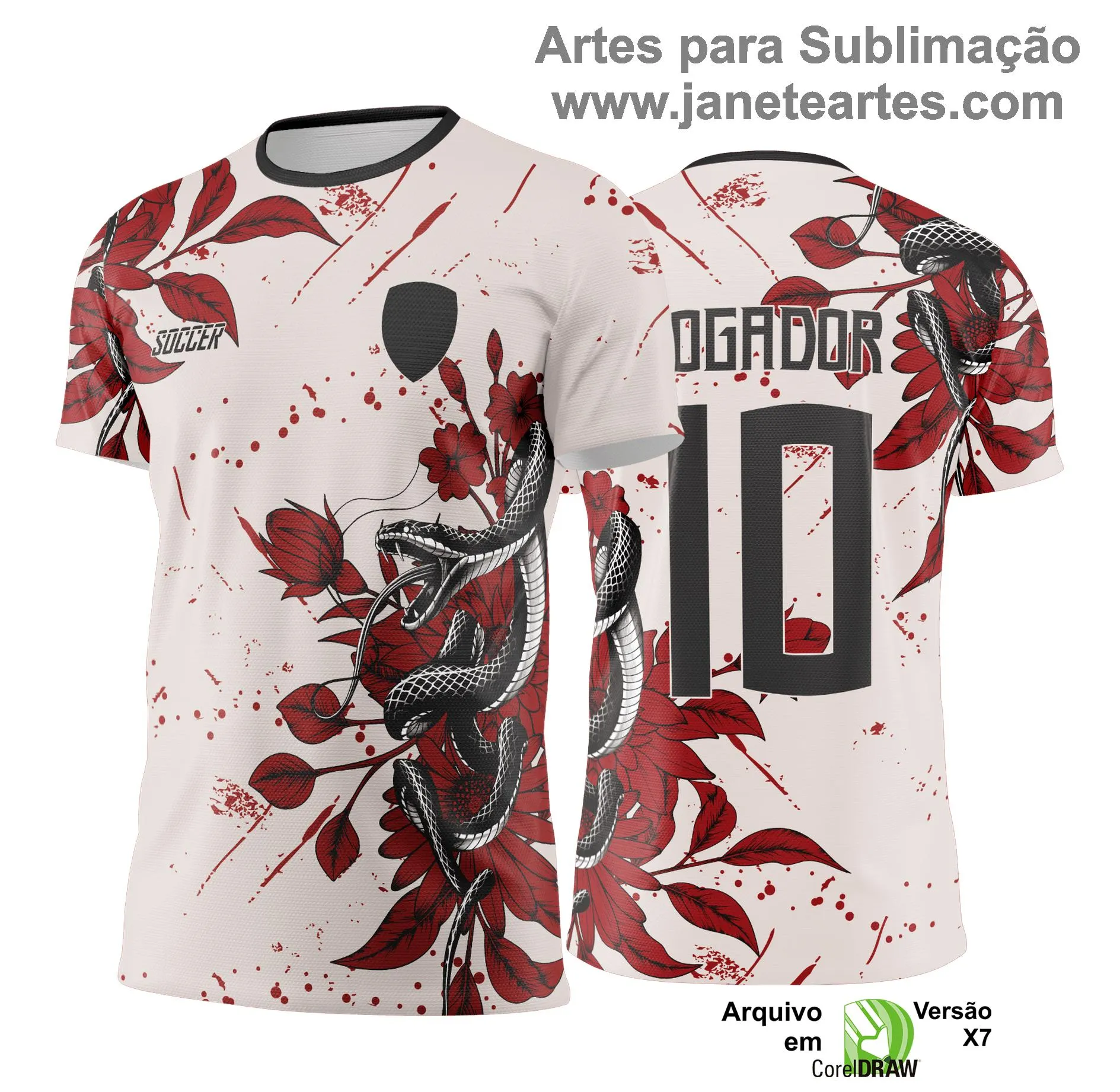 Arte Vetor - Camisa de Interclasse Cobra - 2025