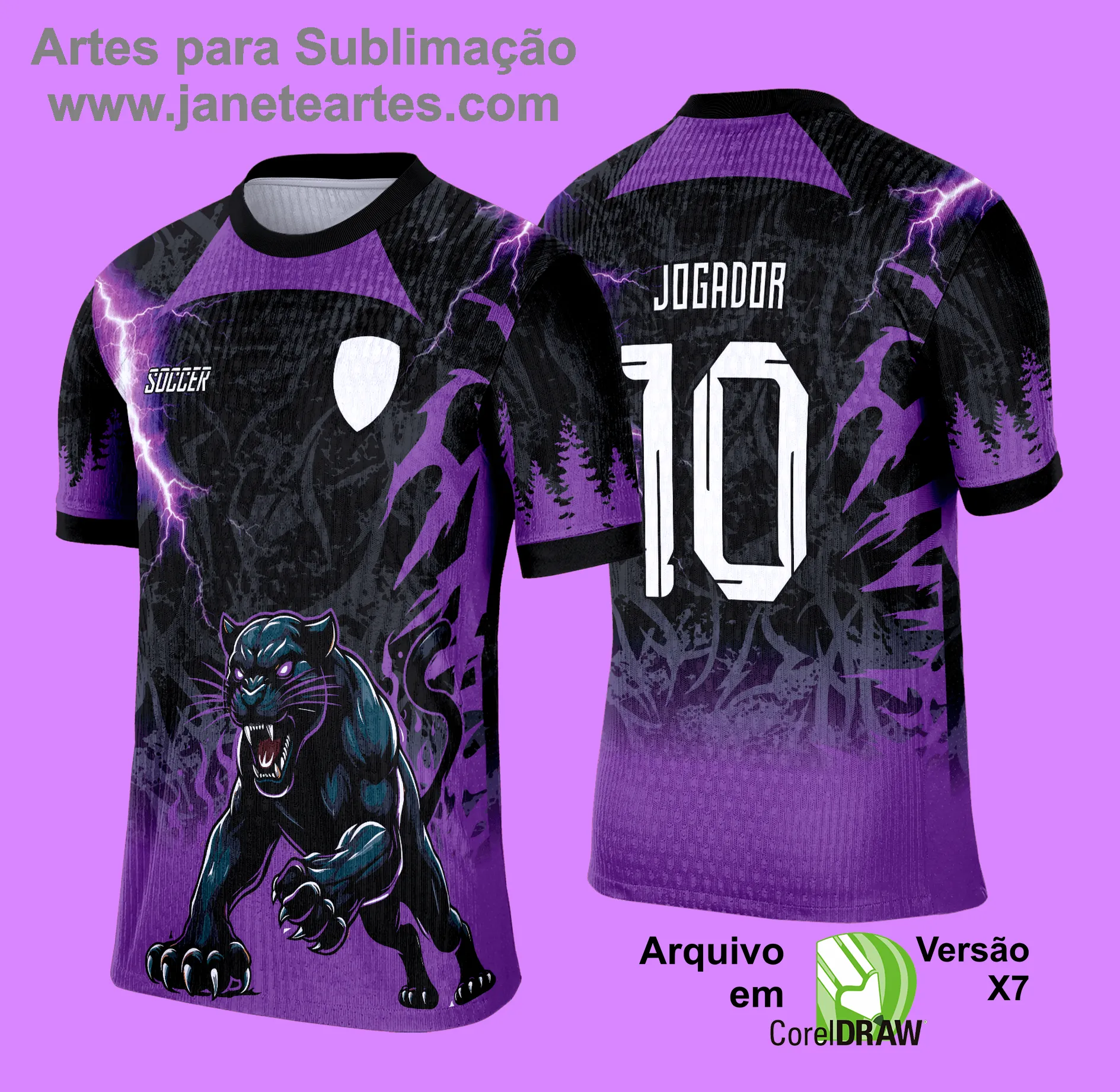 Arte Vetor Camisa de Interclasse Escolar 2025: Pantera Negra