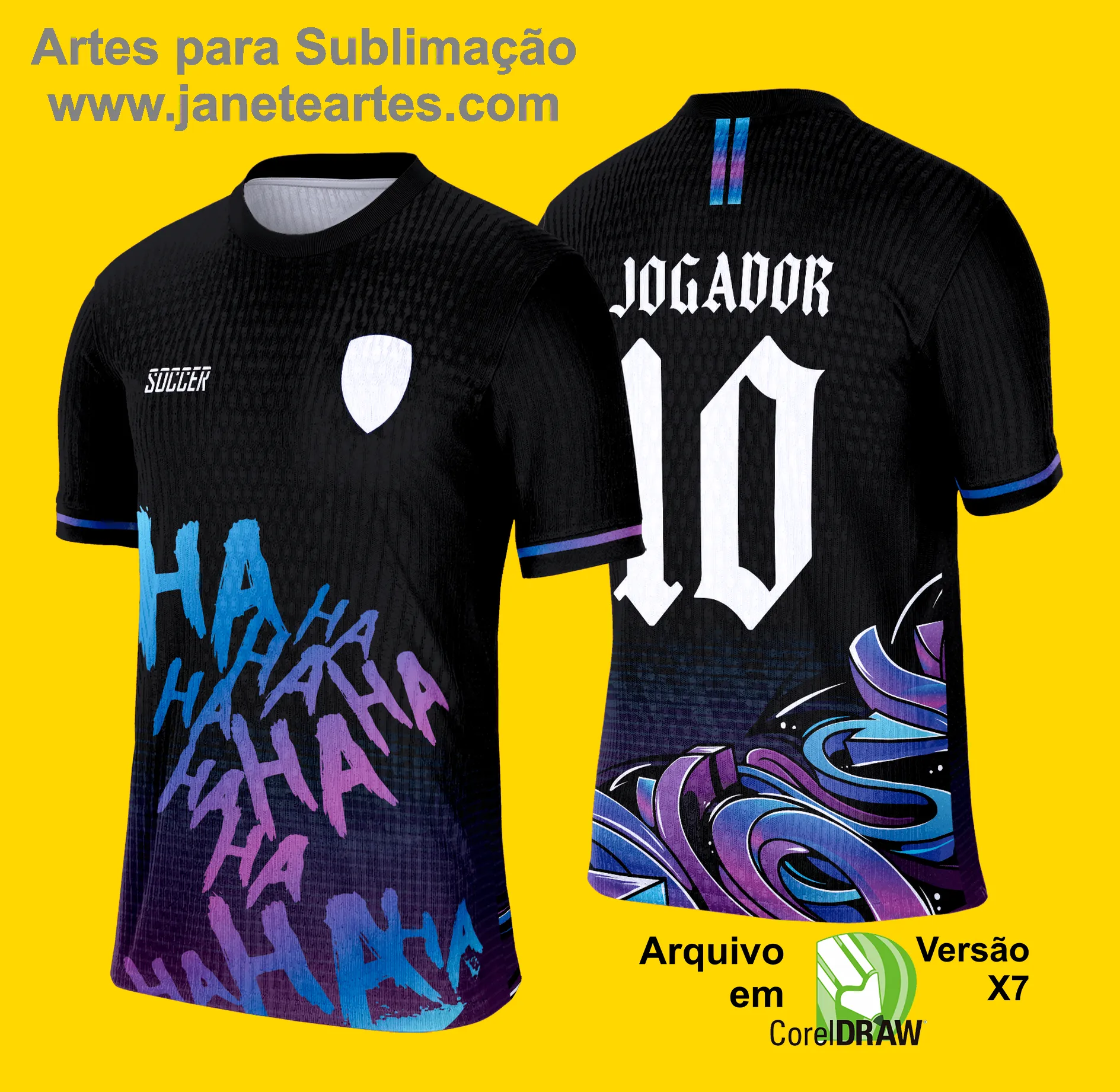 Arte Vetor Camisa de Interclasse Escolar 2025: Risada