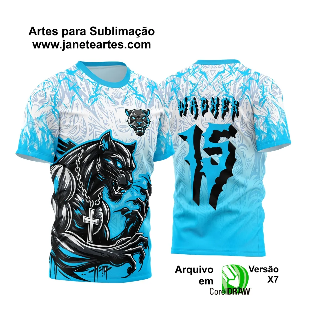 Arte Vetor Camisa de Interclasse Pantera 2024 - 2025