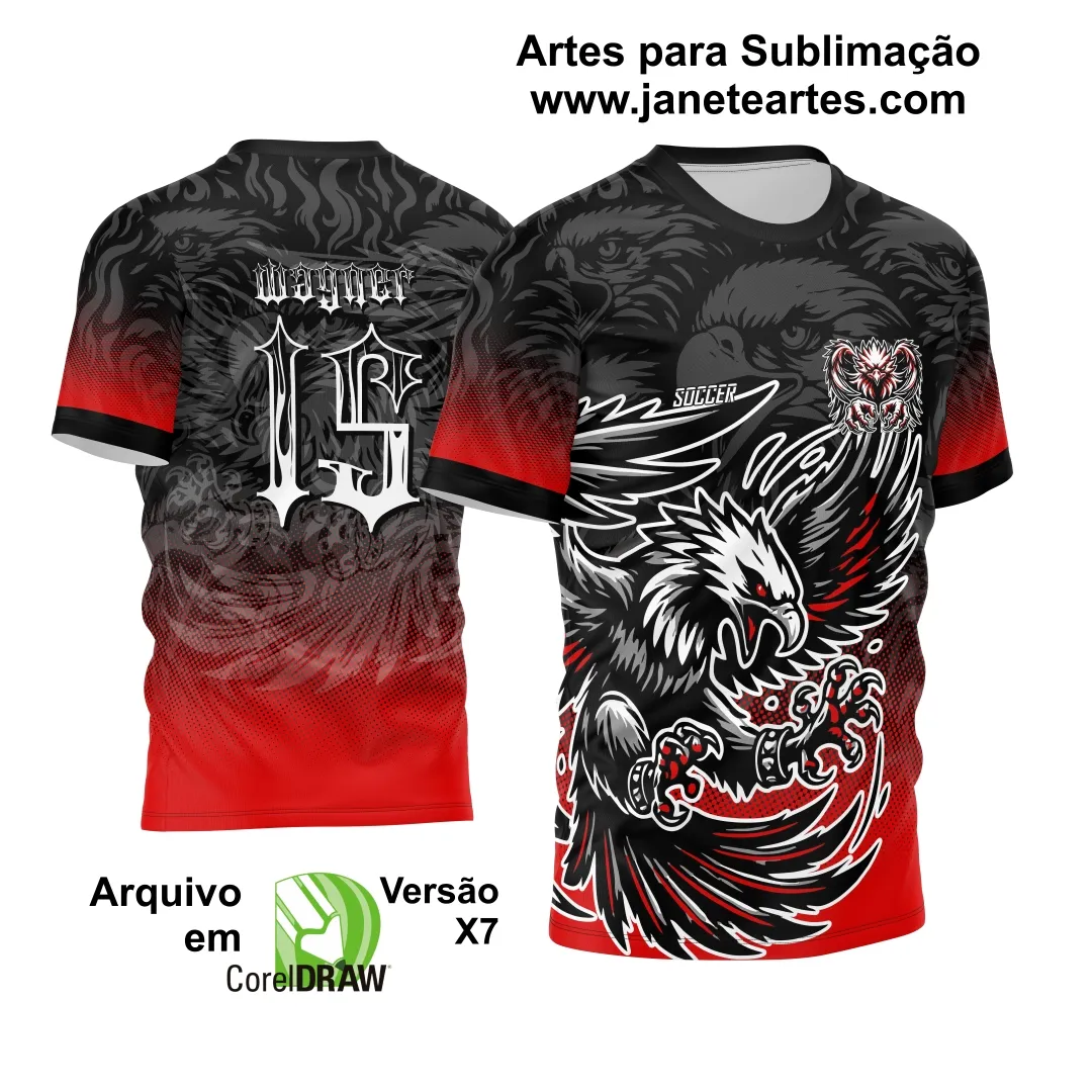 Arte Vetor Camisa de Interclasse Águia Dark M2 2024 - 2025