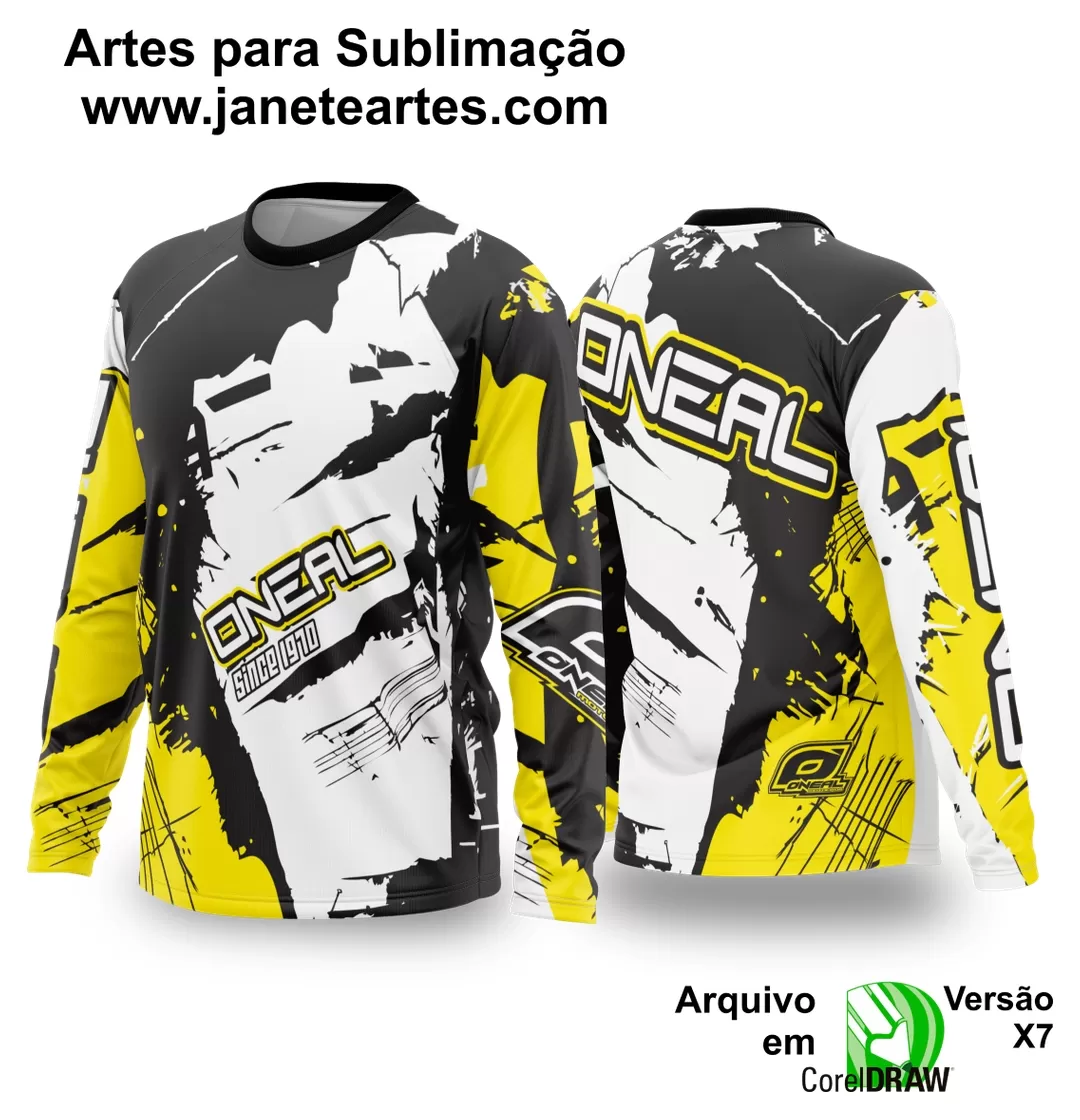 Arte Vetor Camisa de MOTOCROSS 2024 - 2025