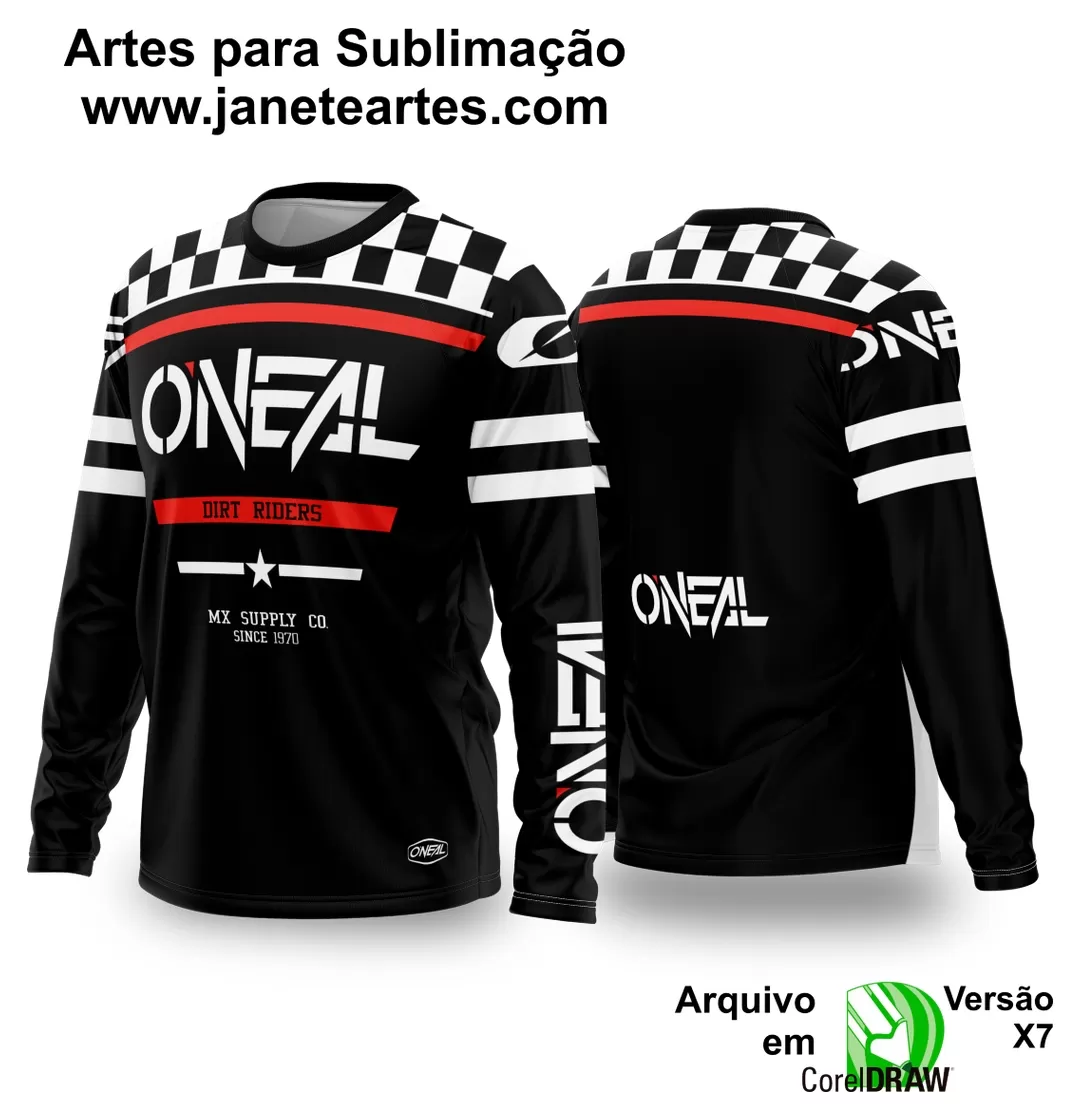 Arte Vetor Camisa de MOTOCROSS 2024 - 2025