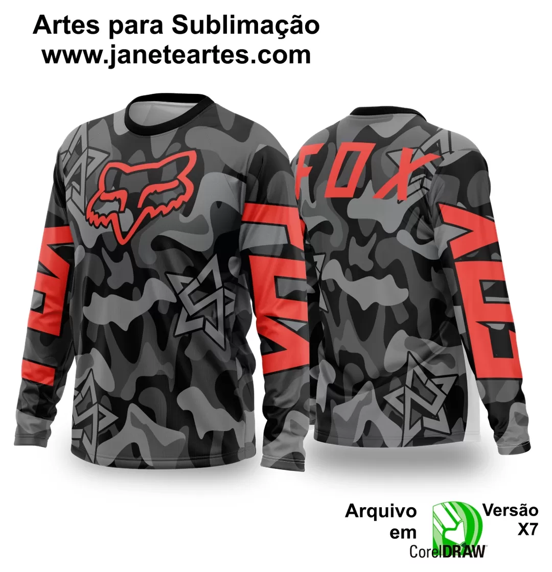 Arte Vetor Camisa de MOTOCROSS 2024 - 2025