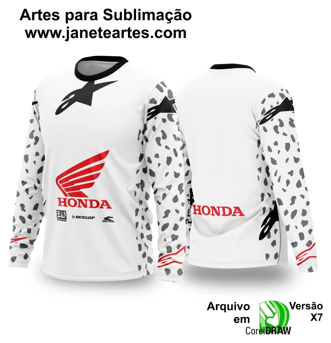 Arte Vetor Camisa de MOTOCROSS 2024 - 2025