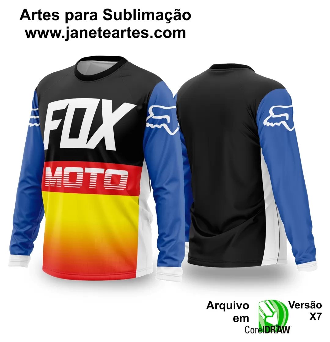 Arte Vetor Camisa de MOTOCROSS 2024 - 2025