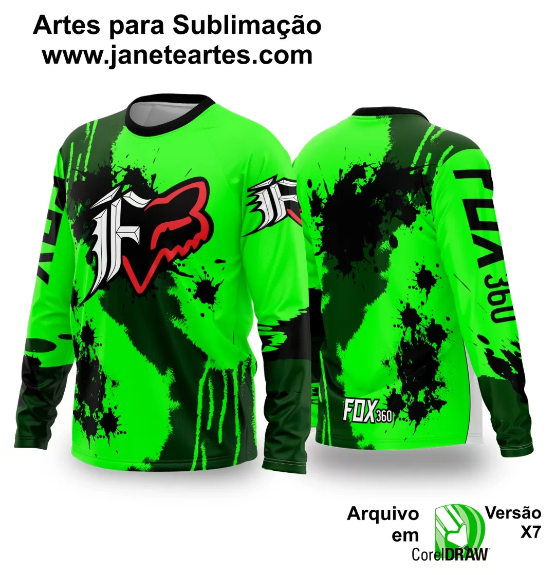 Arte Vetor Camisa de MOTOCROSS 2024 - 2025