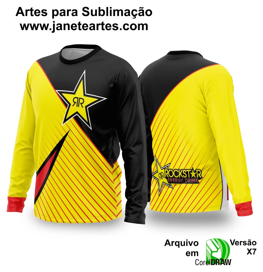 Arte Vetor Camisa de MOTOCROSS 2024 - 2025