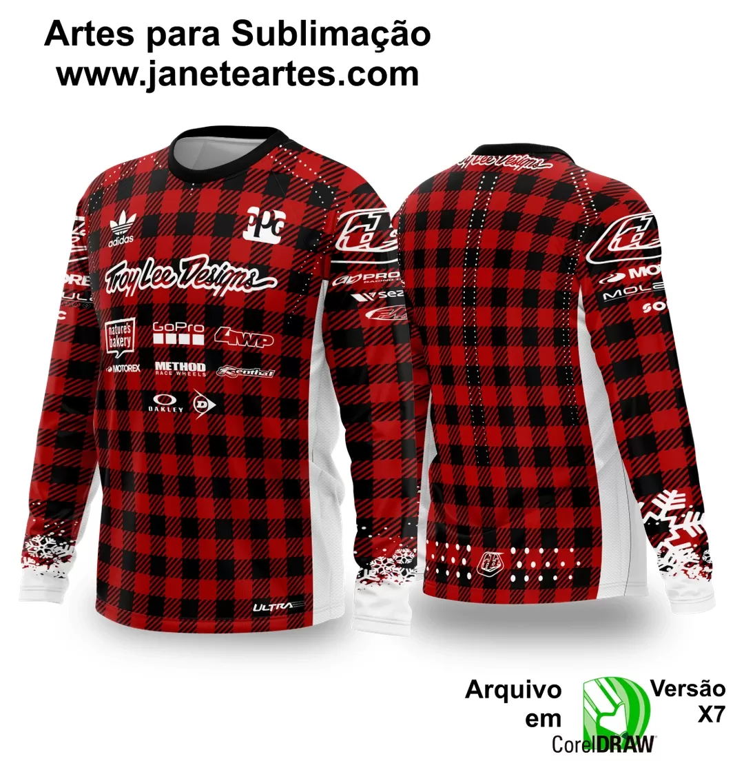 Arte Vetor Camisa de MOTOCROSS 2024 - 2025