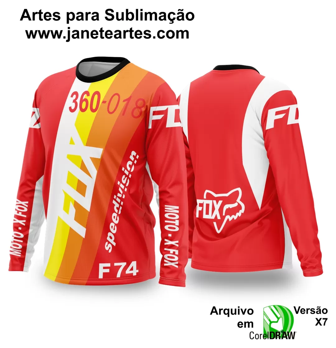 Arte Vetor Camisa de MOTOCROSS 2024 - 2025