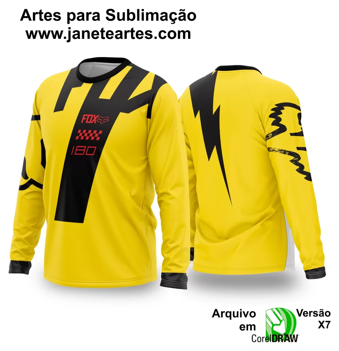 Arte Vetor Camisa de MOTOCROSS 2024 - 2025