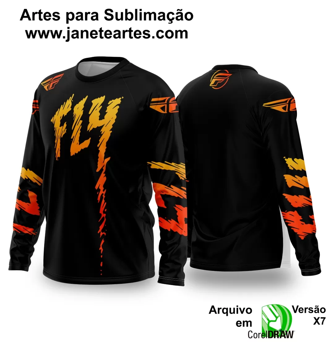 Arte Vetor Camisa de MOTOCROSS 2024 - 2025