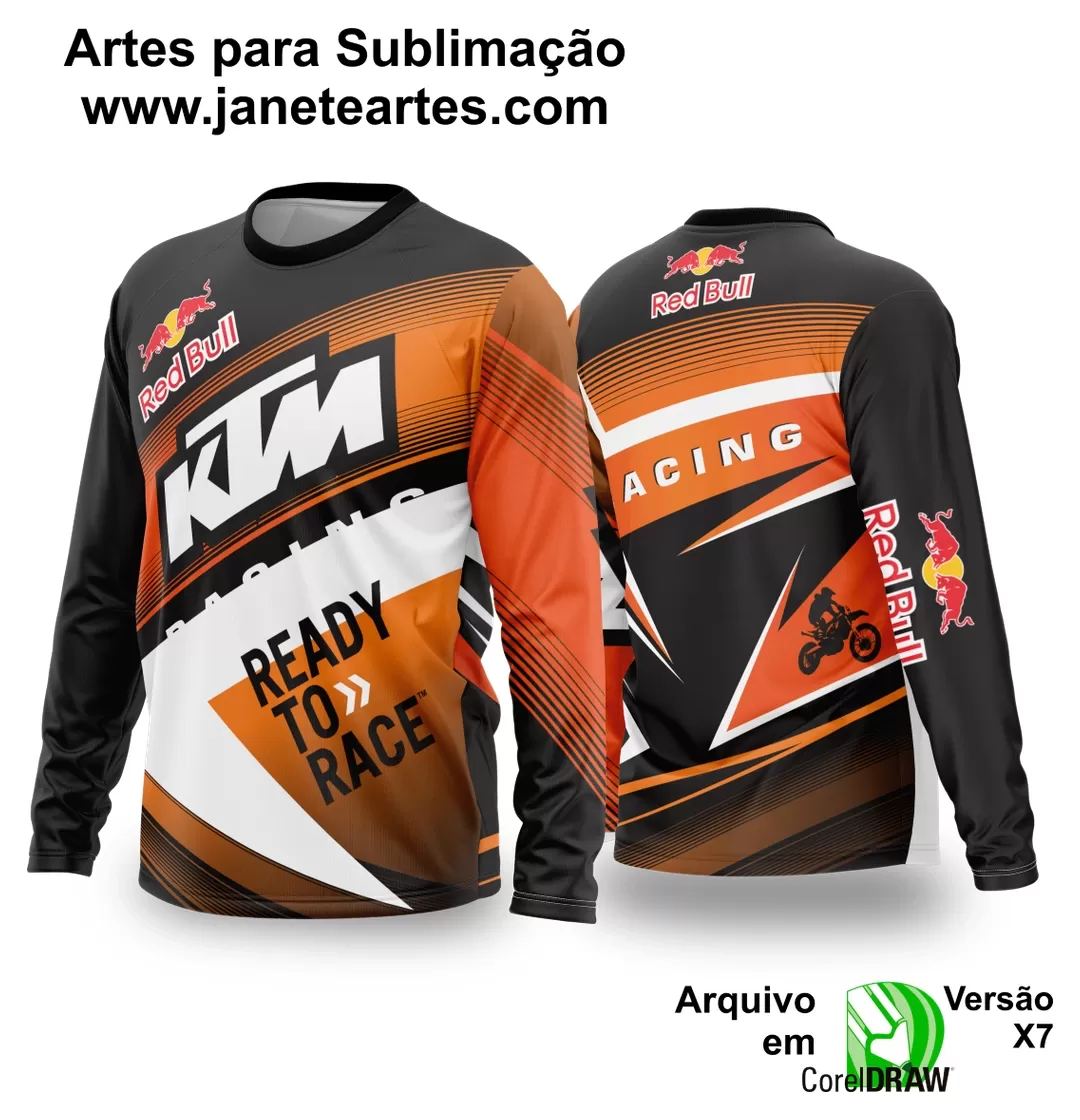 Arte Vetor Camisa de MOTOCROSS 2024 - 2025