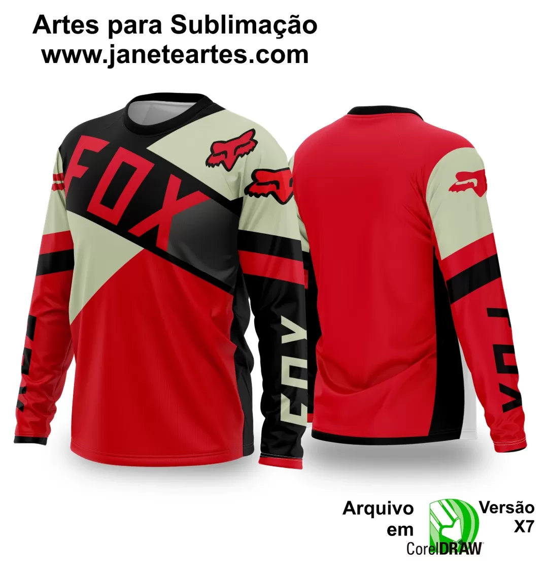 Arte Vetor Camisa de MOTOCROSS 2024 - 2025