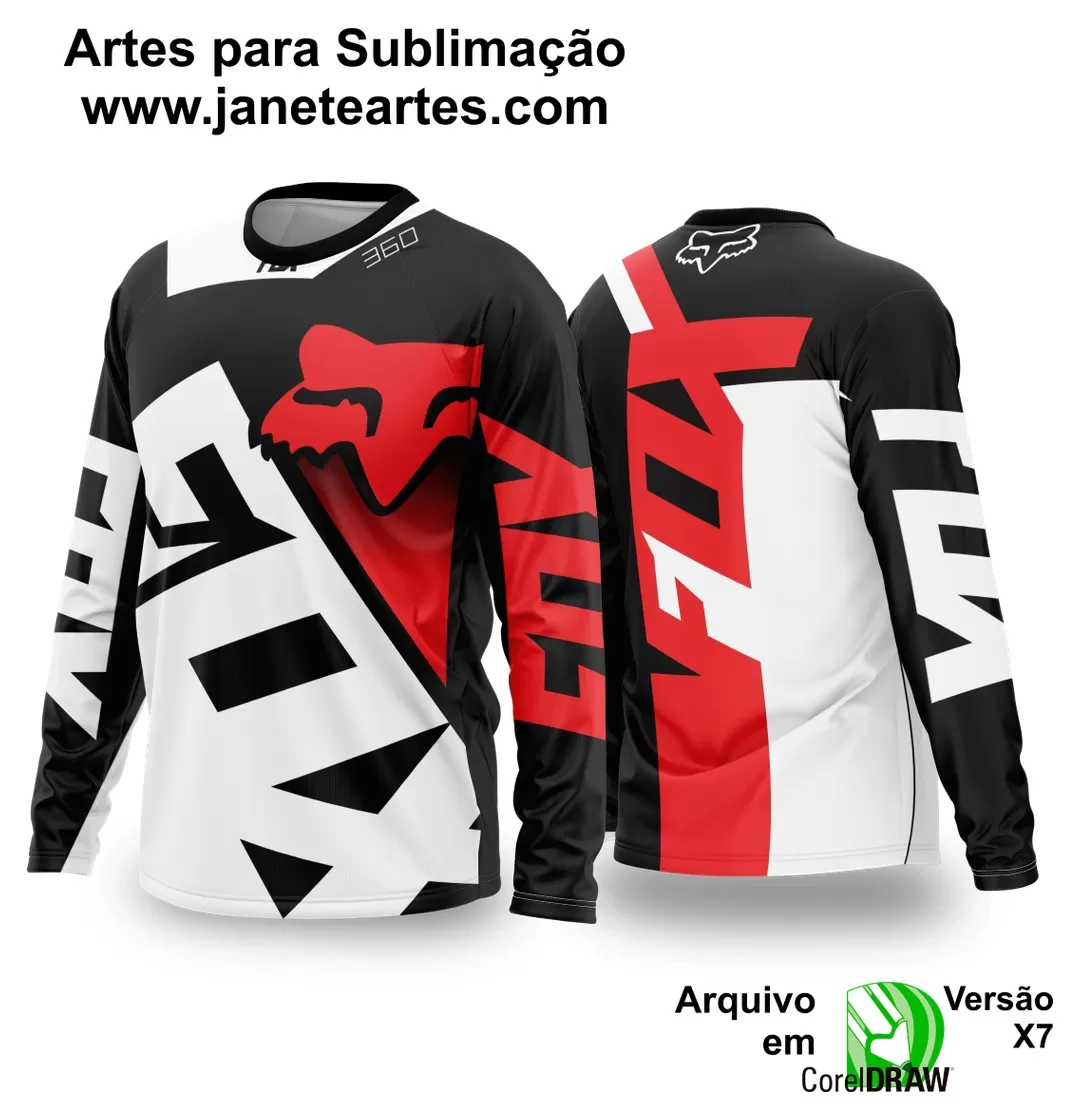 Arte Vetor Camisa de MOTOCROSS 2024 - 2025