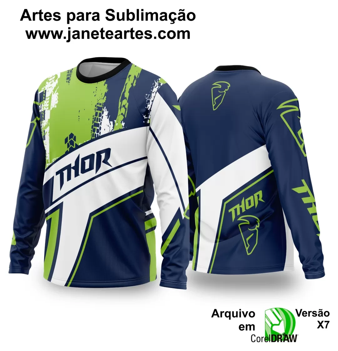 Arte Vetor Camisa de MOTOCROSS 2024 - 2025