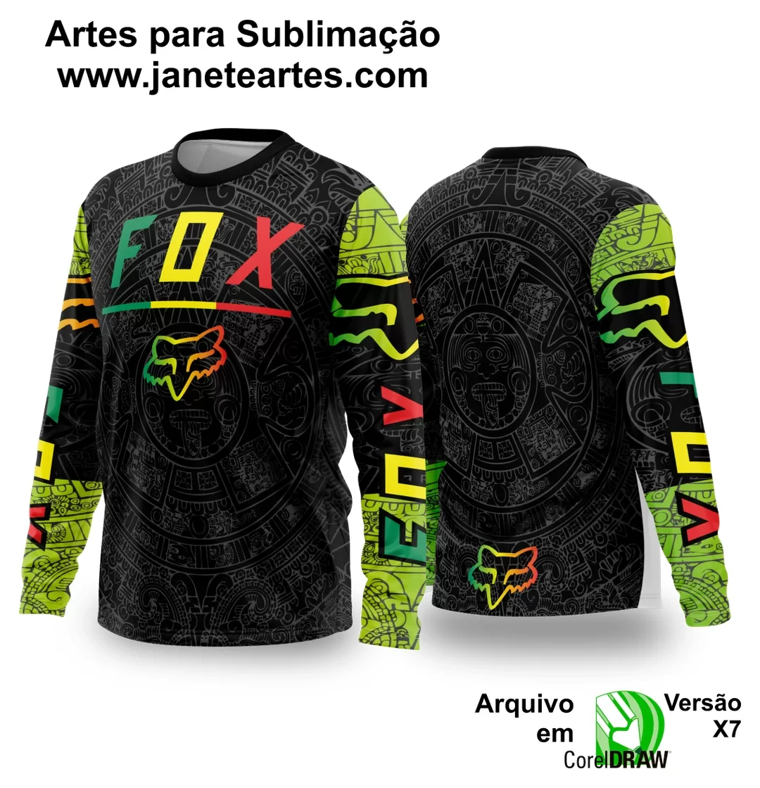 Arte Vetor Camisa de MOTOCROSS 2024 - 2025