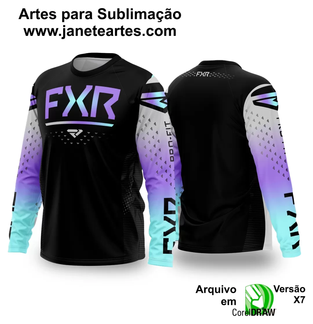 Arte Vetor Camisa de MOTOCROSS 2024 - 2025