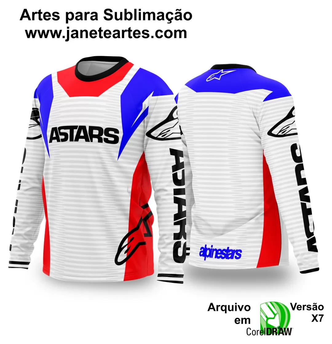 Arte Vetor Camisa de MOTOCROSS 2024 - 2025