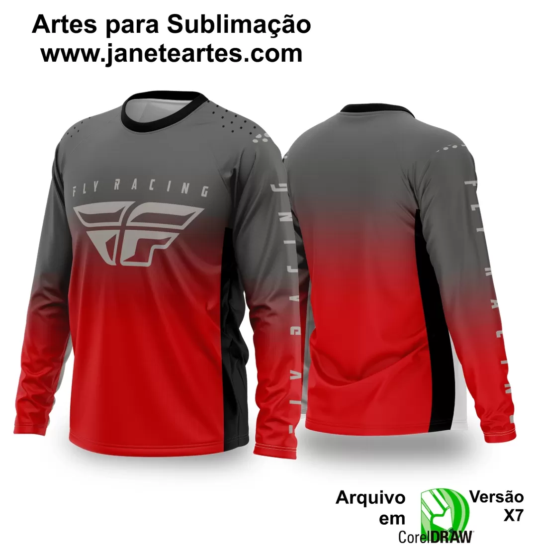 Arte Vetor Camisa de MOTOCROSS 2024 - 2025