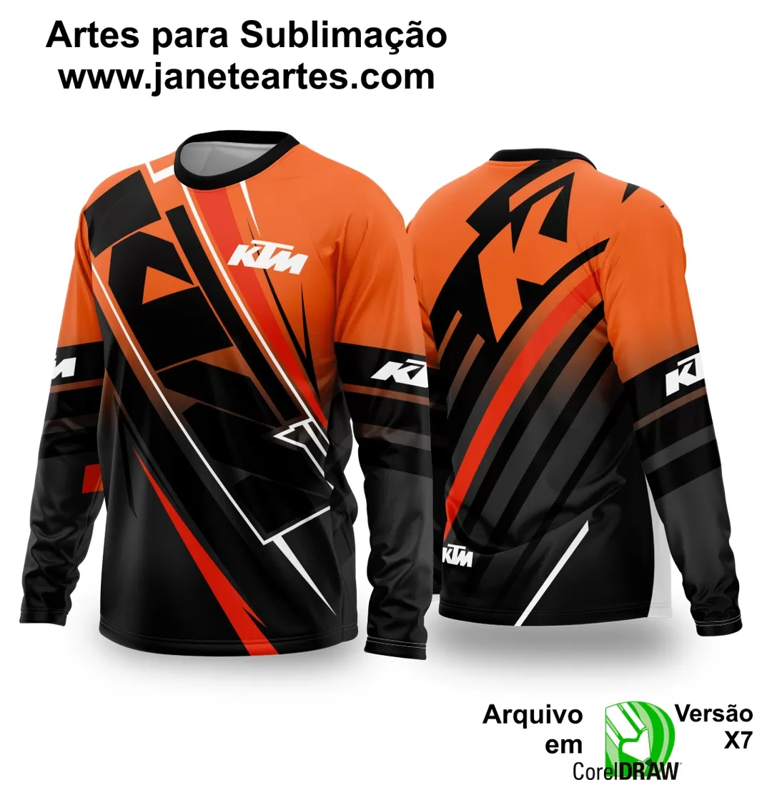 Arte Vetor Camisa de MOTOCROSS 2024 - 2025