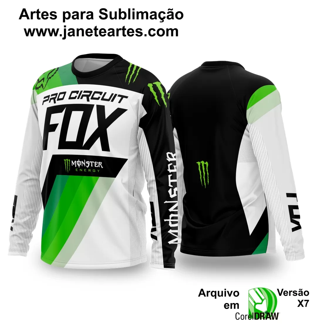 Arte Vetor Camisa de MOTOCROSS 2024 - 2025