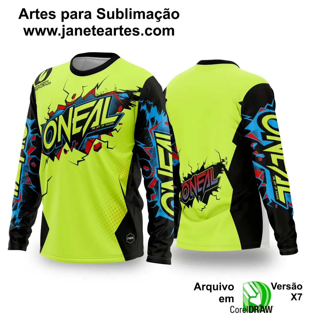 Arte Vetor Camisa de MOTOCROSS 2024 - 2025