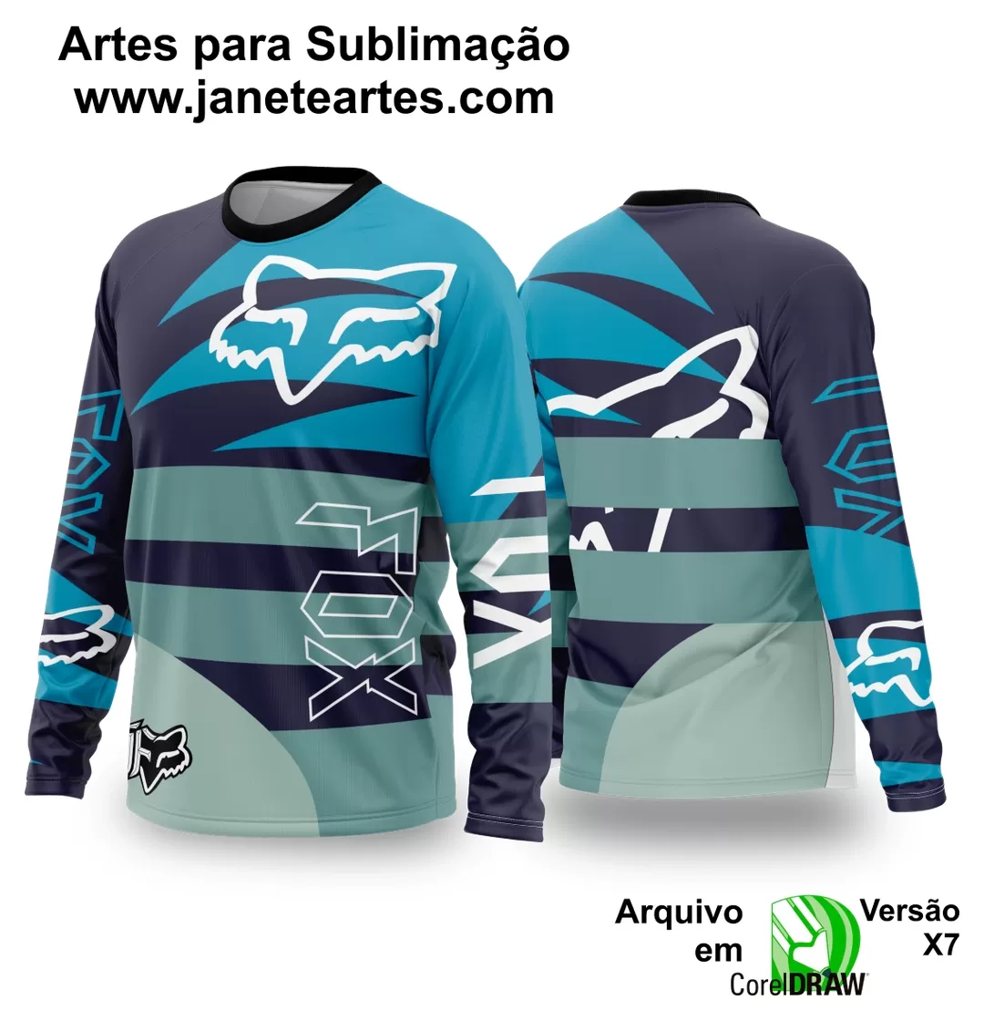 Arte Vetor Camisa de MOTOCROSS 2024 - 2025