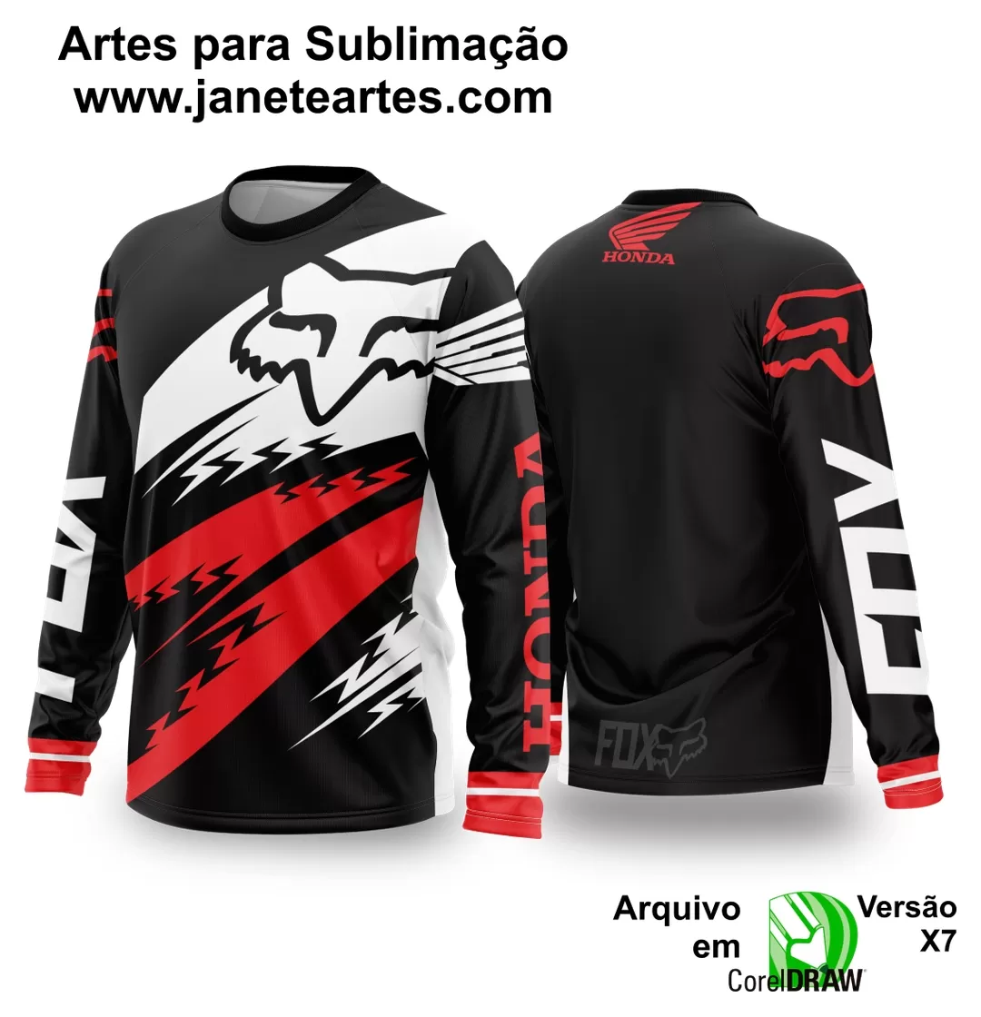 Arte Vetor Camisa de MOTOCROSS 2024 - 2025