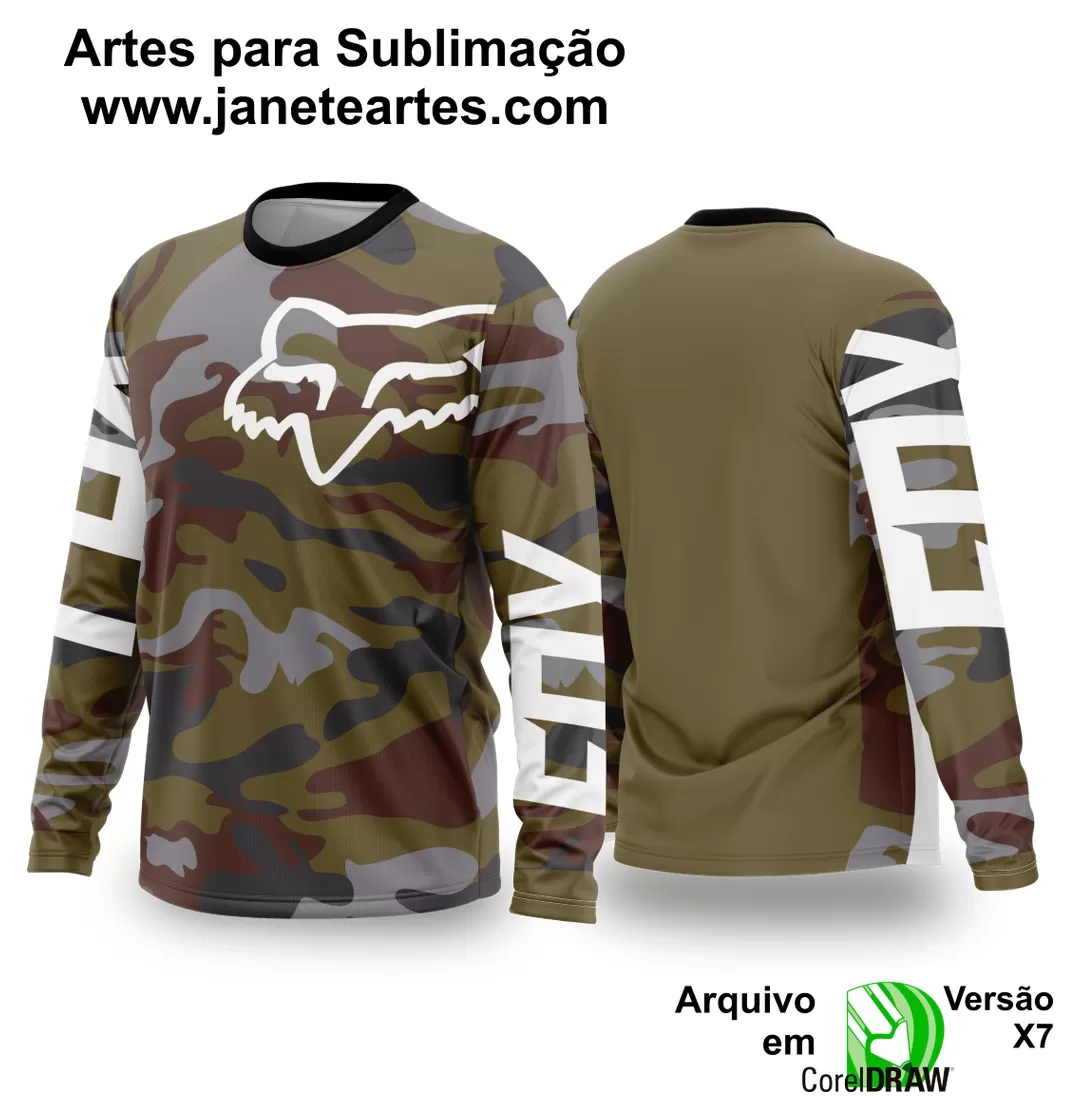 Arte Vetor Camisa de MOTOCROSS 2024 - 2025