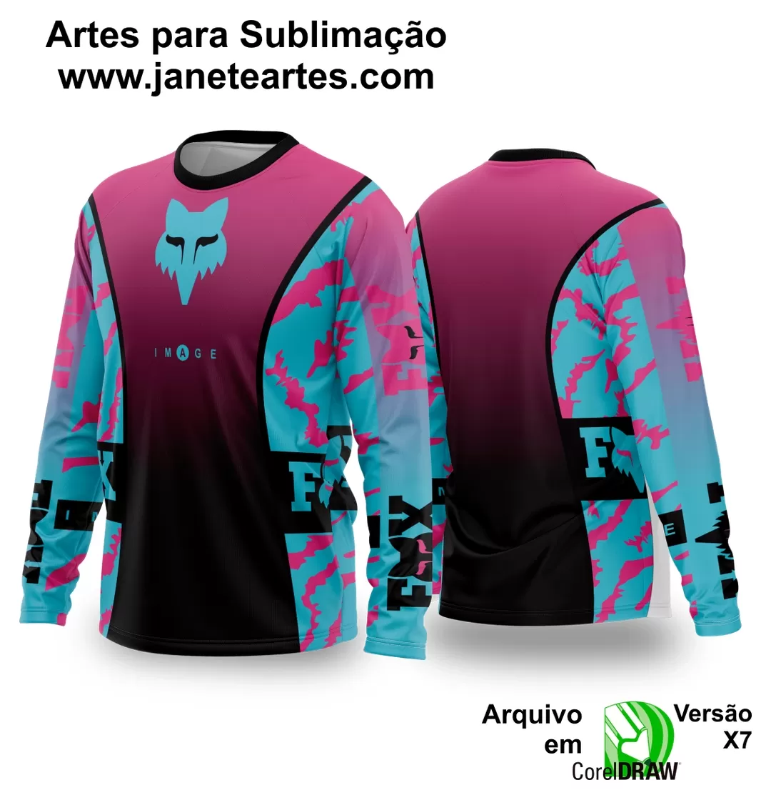 Arte Vetor Camisa de MOTOCROSS 2024 - 2025