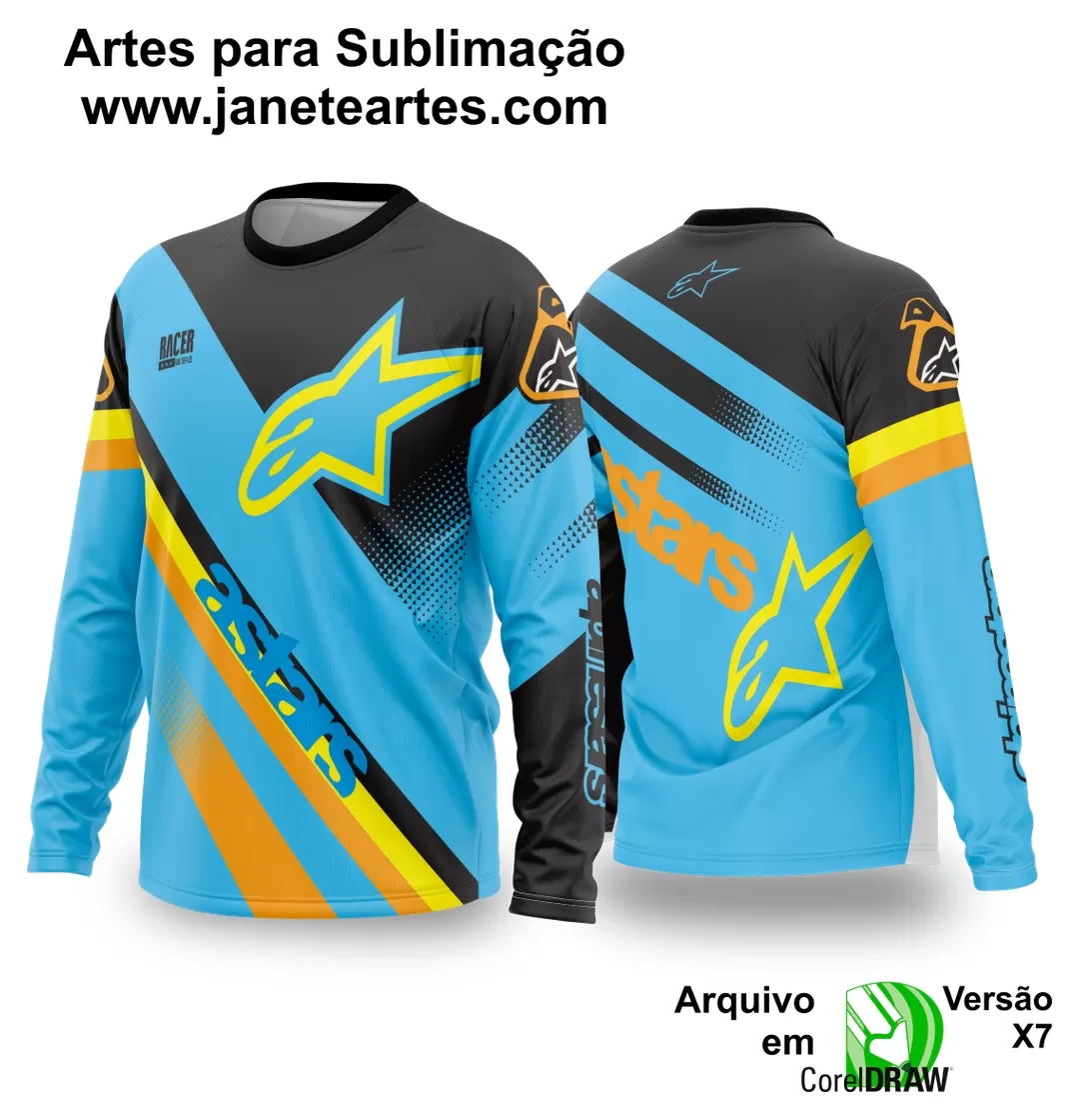 Arte Vetor Camisa de MOTOCROSS 2024 - 2025