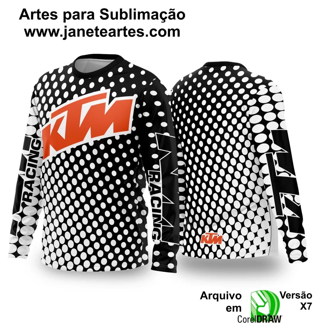 Arte Vetor Camisa de MOTOCROSS 2024 - 2025