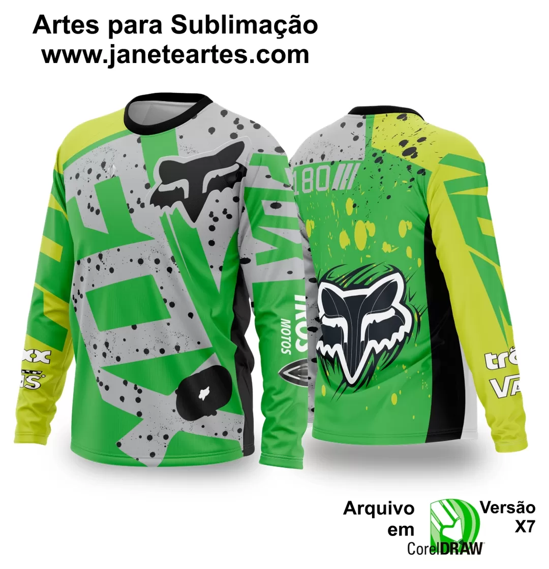 Arte Vetor Camisa de MOTOCROSS 2024 - 2025