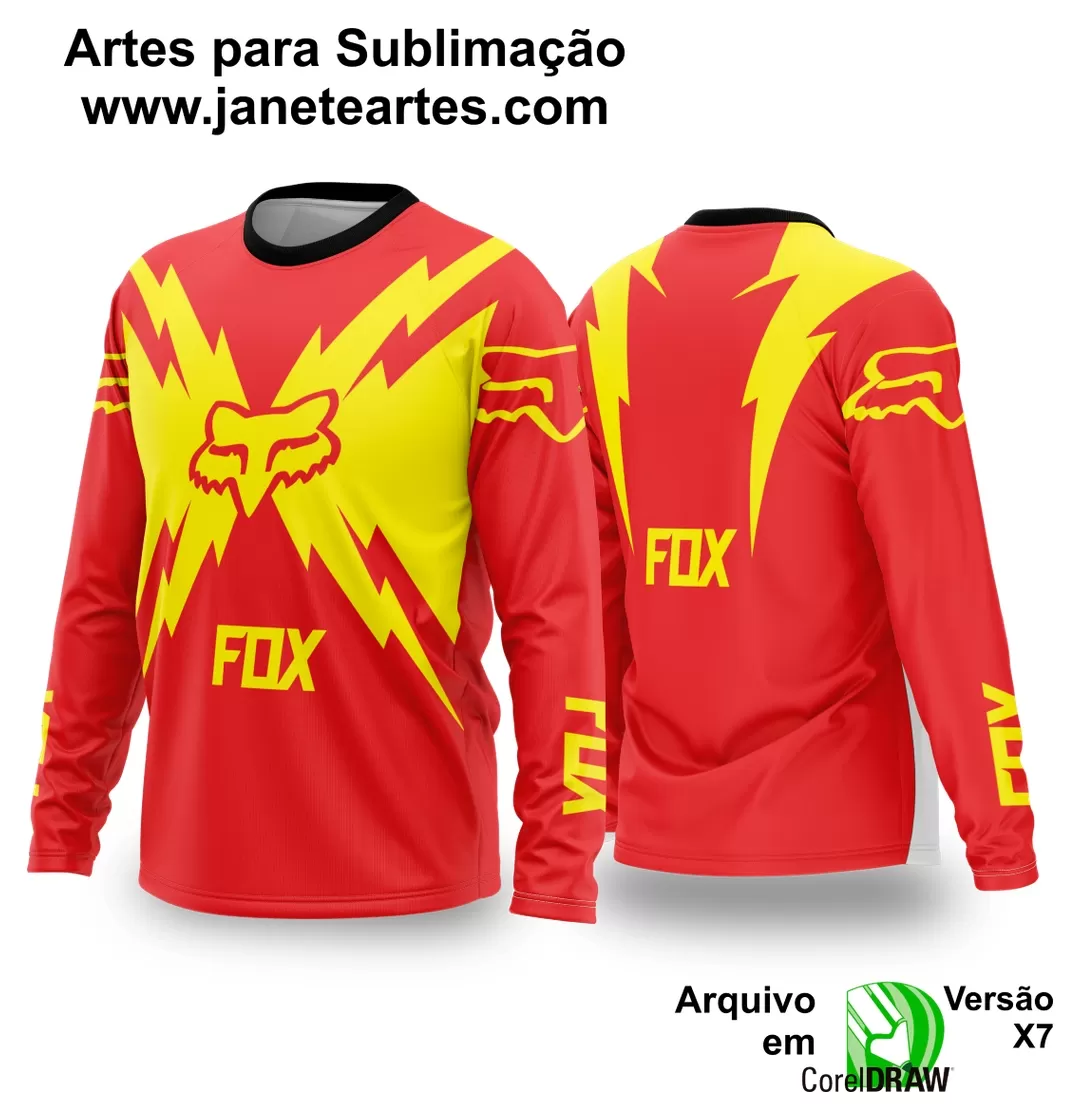 Arte Vetor Camisa de MOTOCROSS 2024 - 2025