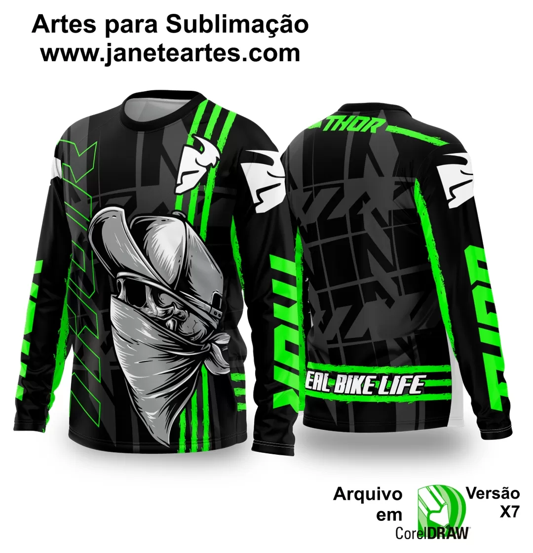 Arte Vetor Camisa de MOTOCROSS 2024 - 2025