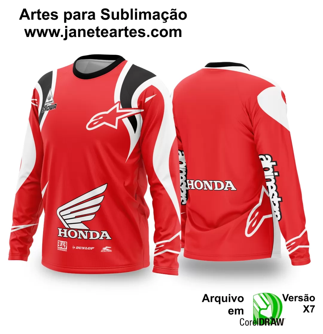 Arte Vetor Camisa de MOTOCROSS 2024 - 2025