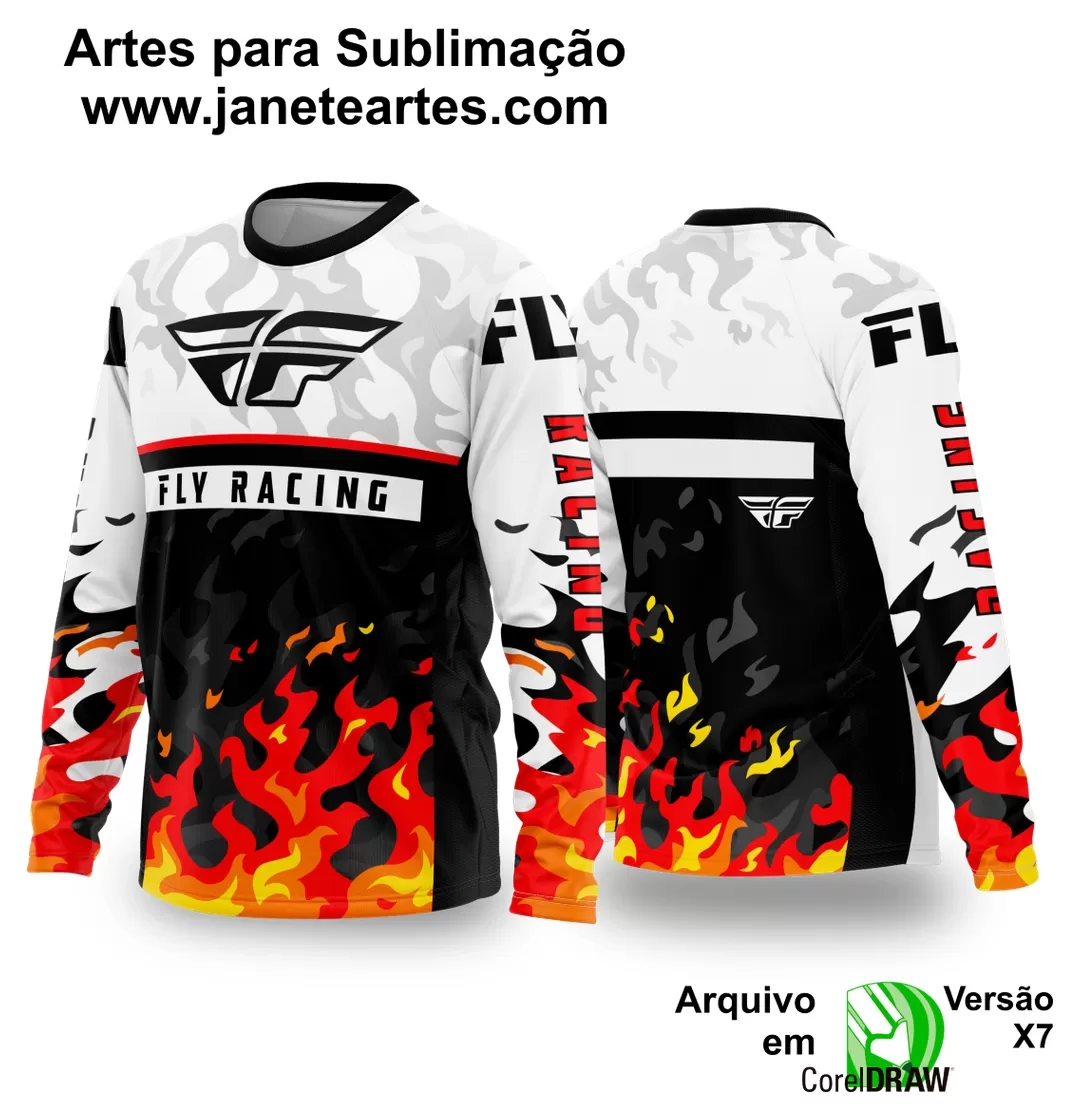 Arte Vetor Camisa de MOTOCROSS 2024 - 2025