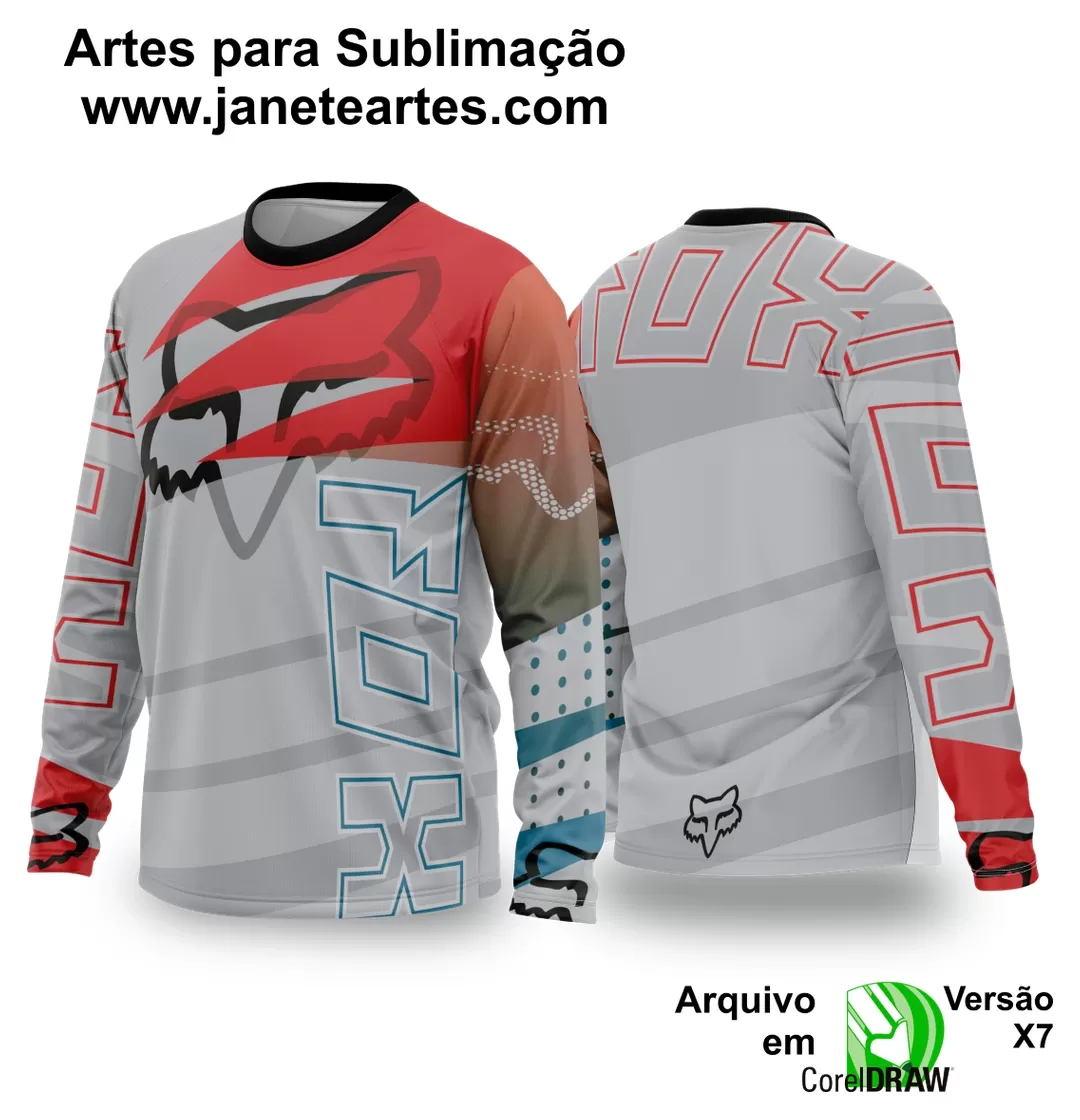 Arte Vetor Camisa de MOTOCROSS 2024 - 2025