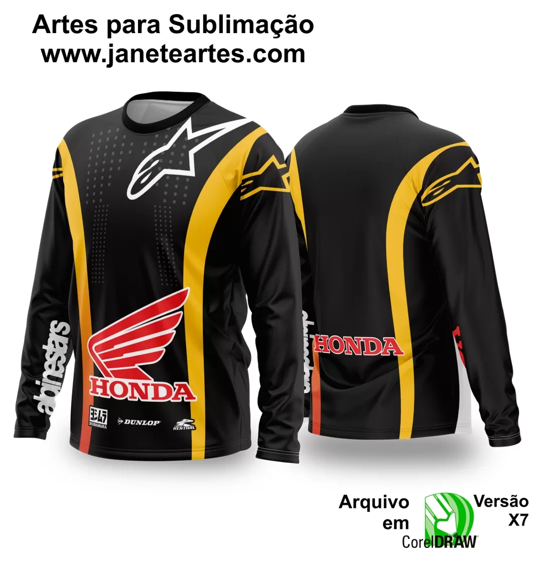 Arte Vetor Camisa de MOTOCROSS 2024 - 2025