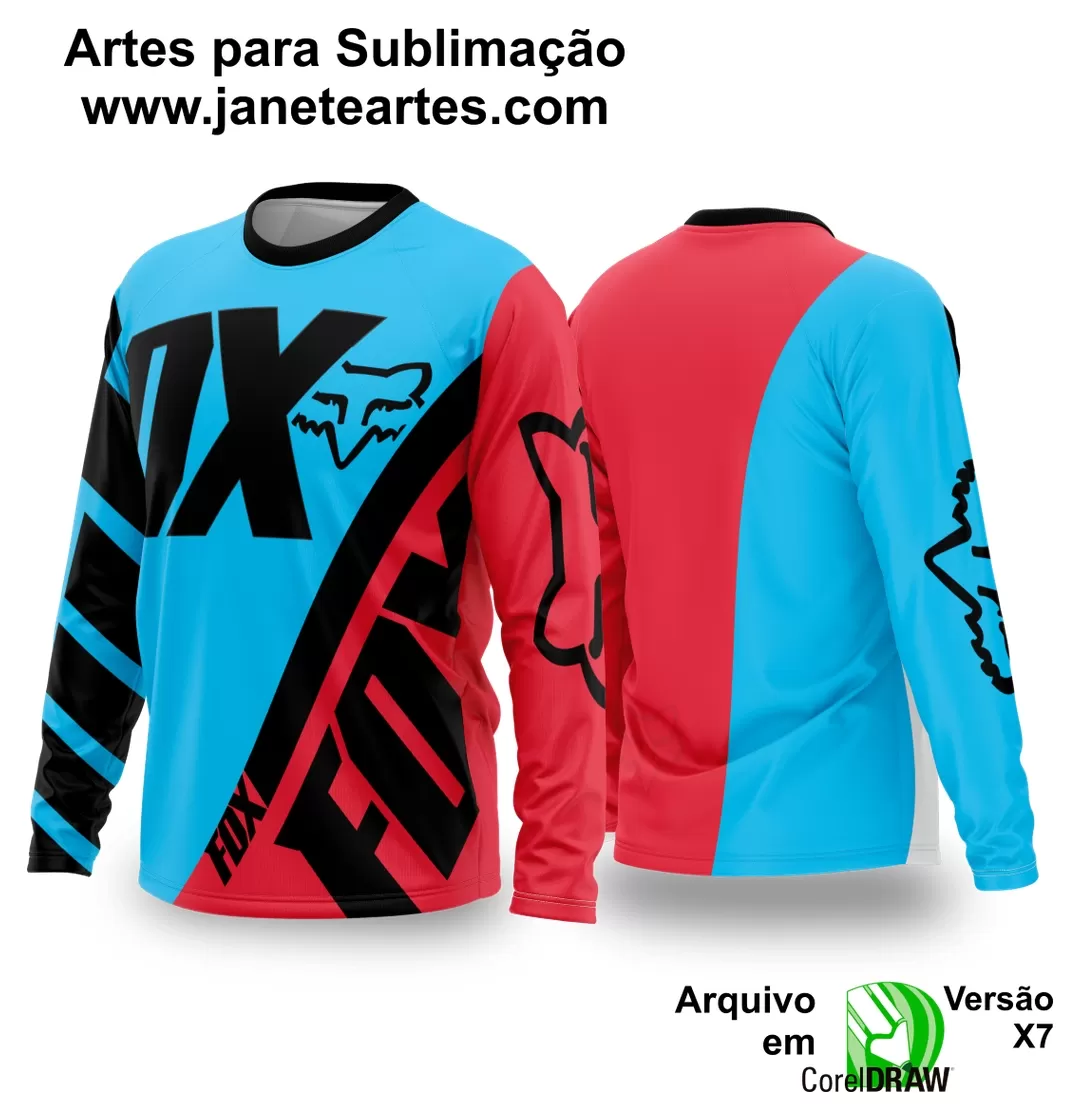 Arte Vetor Camisa de MOTOCROSS 2024 - 2025