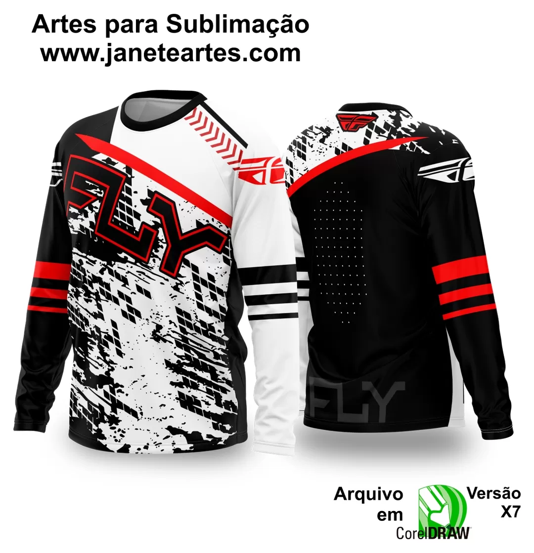 Arte Vetor Camisa de MOTOCROSS 2024 - 2025