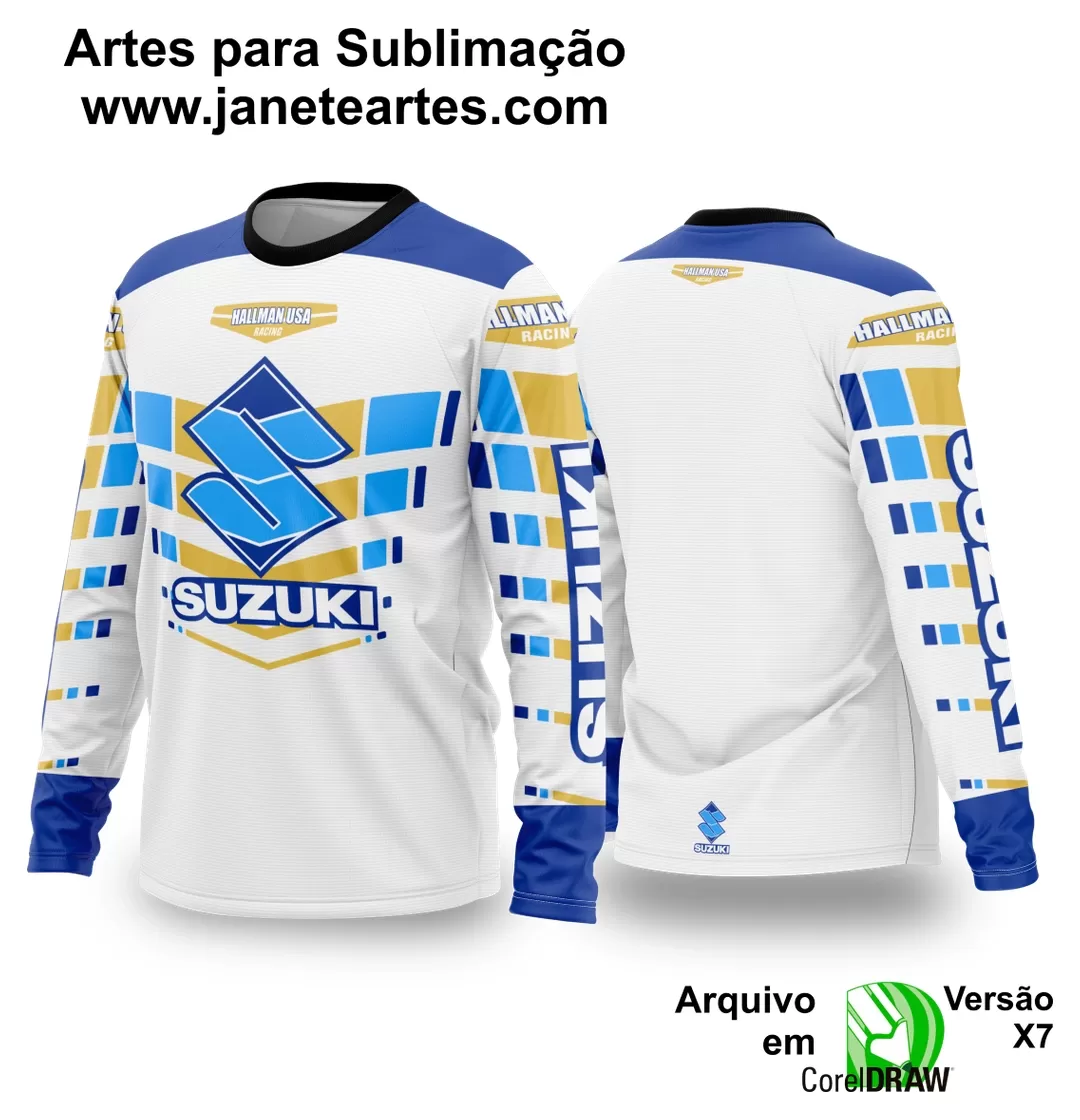 Arte Vetor Camisa de MOTOCROSS 2024 - 2025